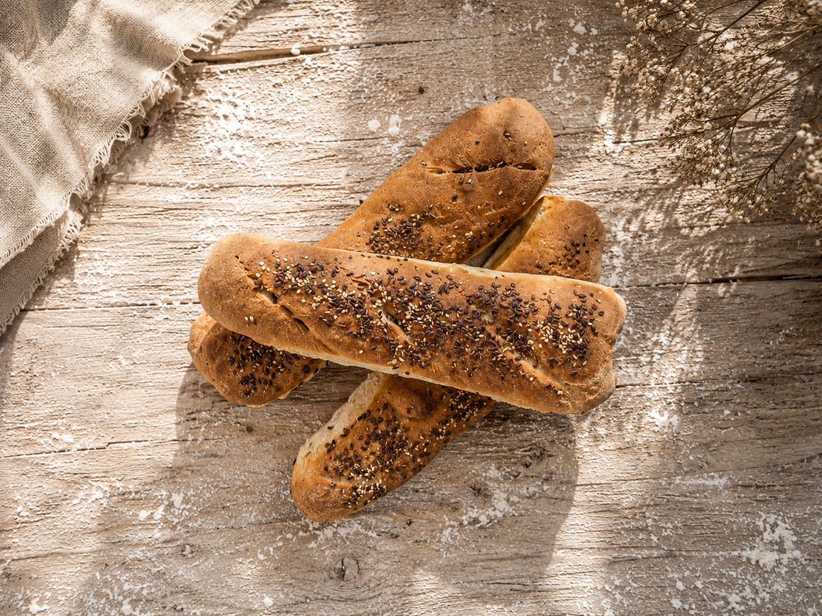 Crust over soft branding.
